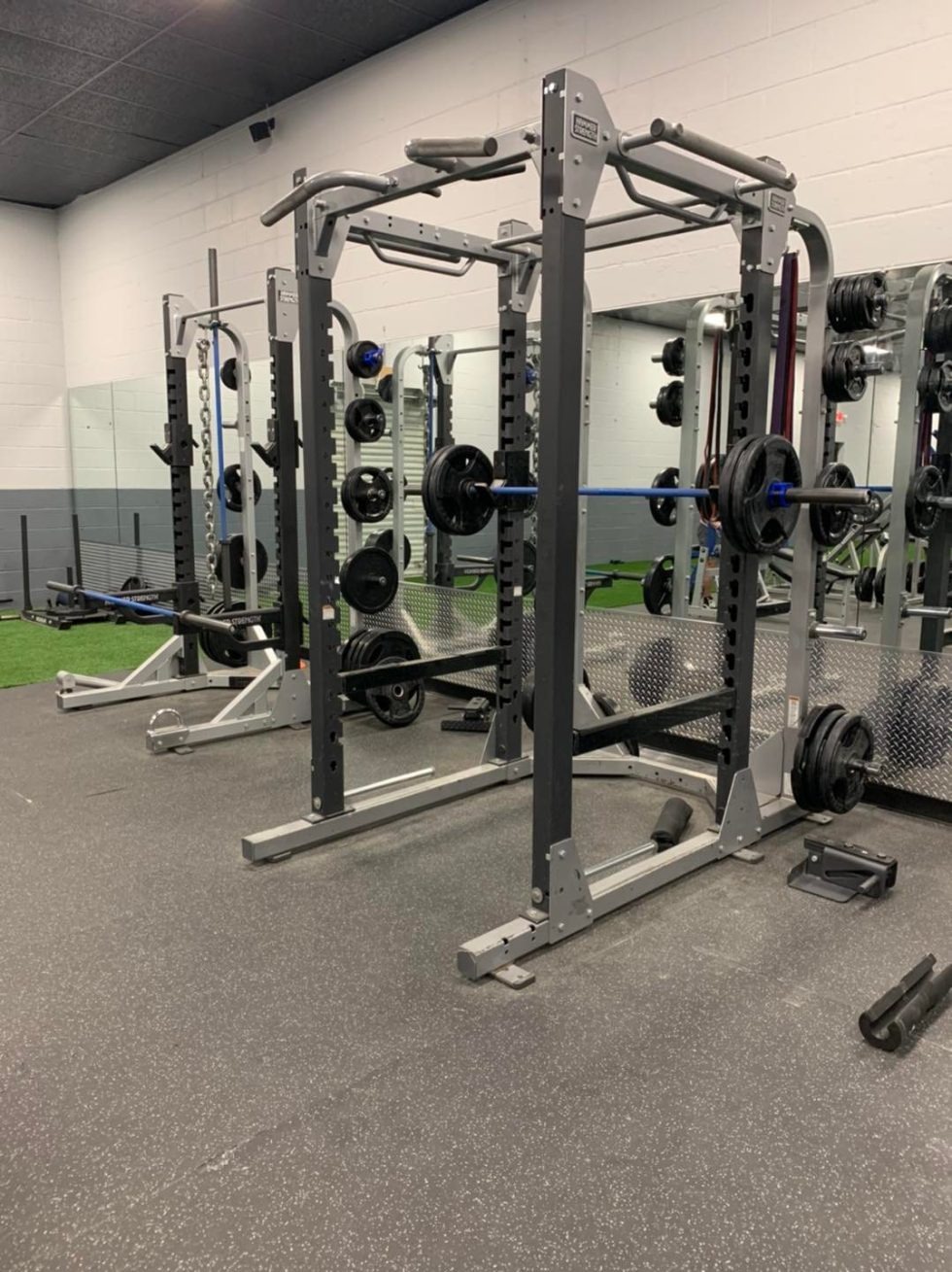 Free weight and dumbbell area